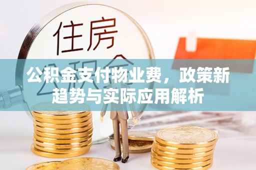 大兴公积金支付物业费，政策新趋势与实际应用解析
