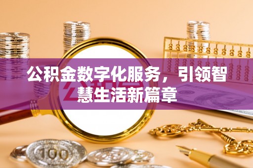 大兴公积金数字化服务，引领智慧生活新篇章