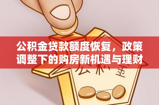 大兴公积金贷款额度恢复，政策调整下的购房新机遇与理财规划