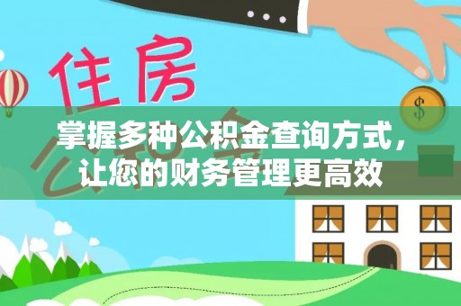 大兴掌握多种公积金查询方式，让您的财务管理更高效