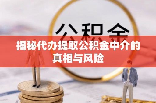 大兴揭秘代办提取公积金中介的真相与风险