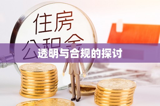 大兴透明与合规的探讨