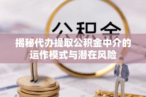 大兴揭秘代办提取公积金中介的运作模式与潜在风险