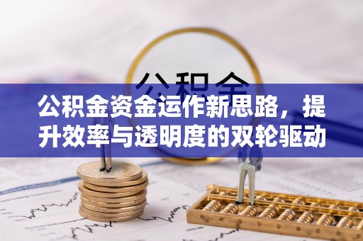 大兴公积金资金运作新思路，提升效率与透明度的双轮驱动