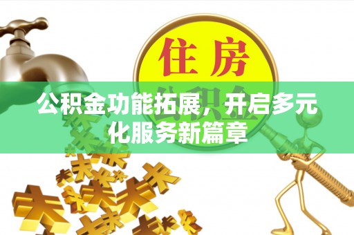 大兴公积金功能拓展，开启多元化服务新篇章