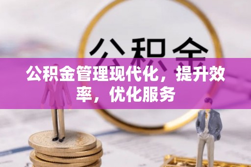 大兴公积金管理现代化，提升效率，优化服务