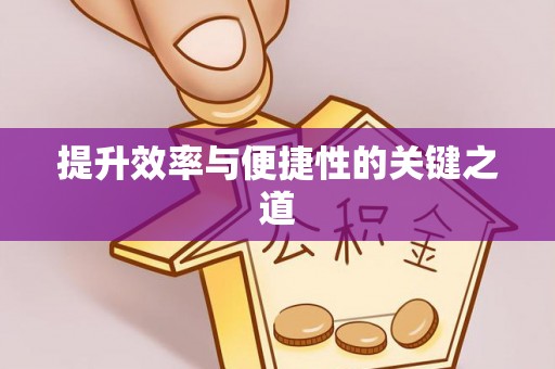 大兴提升效率与便捷性的关键之道