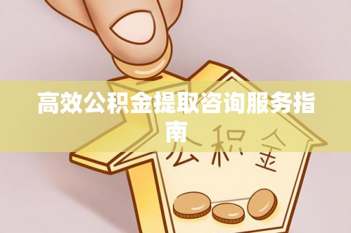 大兴高效公积金提取咨询服务指南